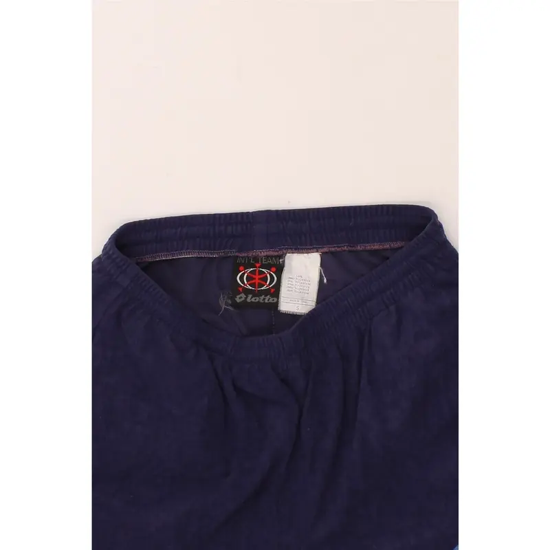 Pre-Owned Vintage LOTTO Mens Tracksuit Trousers Small Navy Blue Polyester 3
