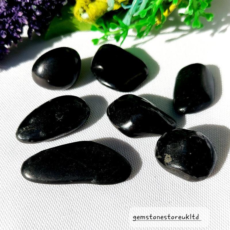 Natural Shungite Crystal - Protective Energy Stone 25-30mm, Shungite Healing Crystals, Purifying, Grounding Energy Stone. 9