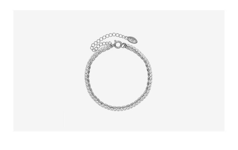 Product Introduction of Tiffany Double Layer Bracelet in Silver 7