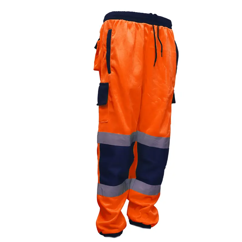 Fleece Jogger Trousers Casual Sweatpants with Elastic Waistband for Comfort 1