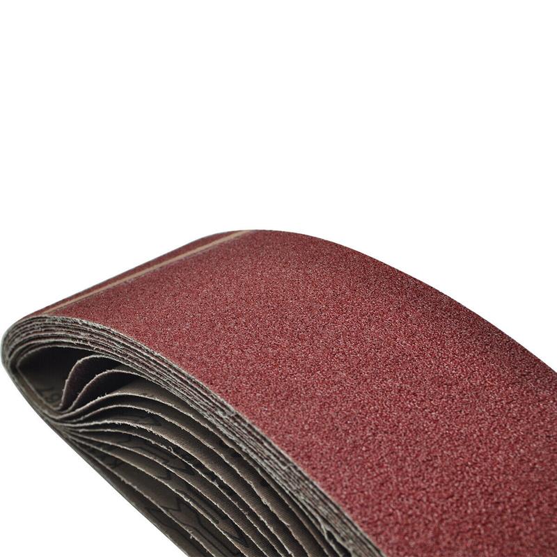 Product Introduction of 10Pack Sanding Belts 915X100mm Mixed Grade 60/80/120/150/240 Bosch Makita Sander 27