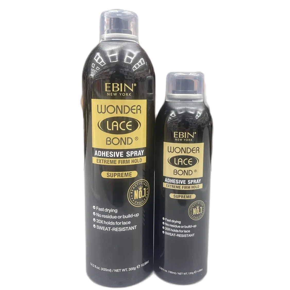 Ebin Wonder Lace Bond Adesive (Spray Extreme Firm Hold) (Supreme)