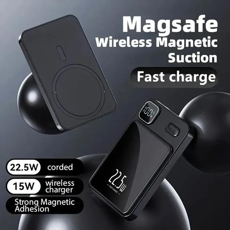 3000000mAh Battery Pack MagSafe Wireless Charging Power Bank For iPhone 13/14 portable charger Accessories Compact Smartphone Chargeable power  bank magnetic power  bank  charger 4