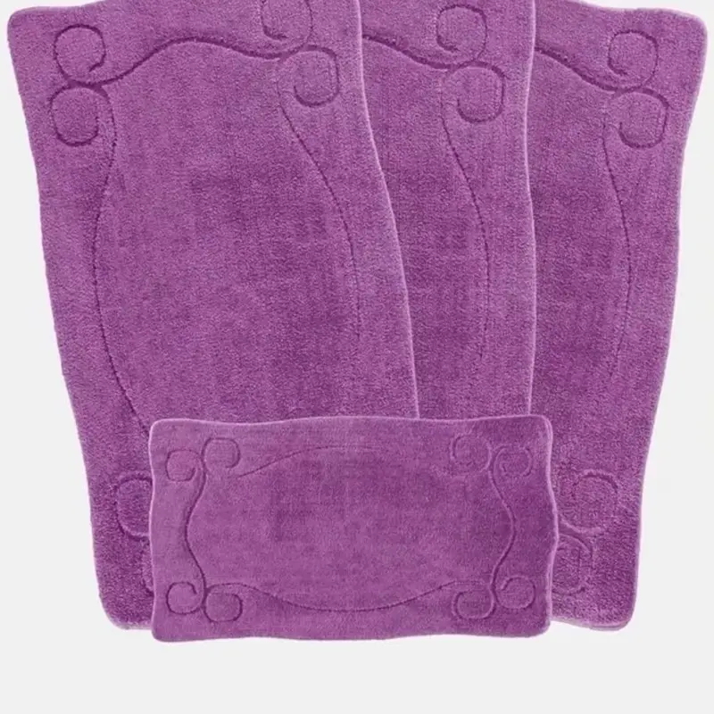 Luxury Soft Plush Bath Mats – Elegant & Absorbent 5