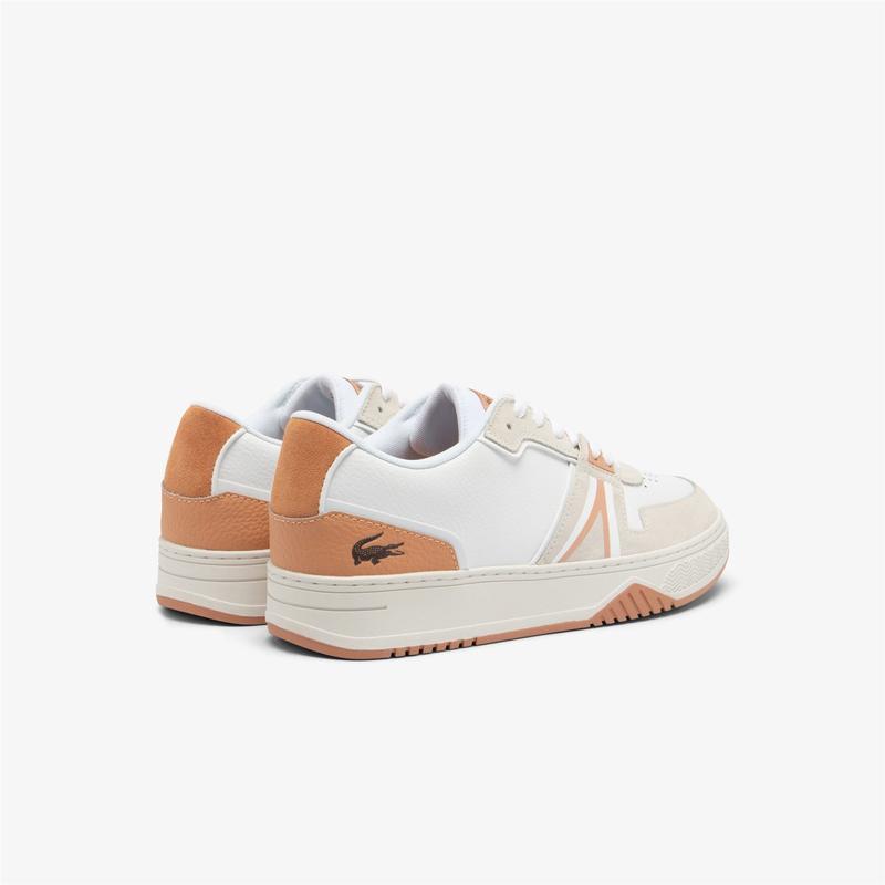 Mens Lacoste L001 Trainers in White 2