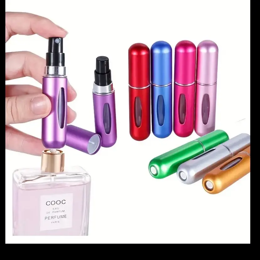 5ml Travel-Size Elegant Perfume Spray for Women - empty bottle -Enchanting Scent, Perfect for Everyday Freshness