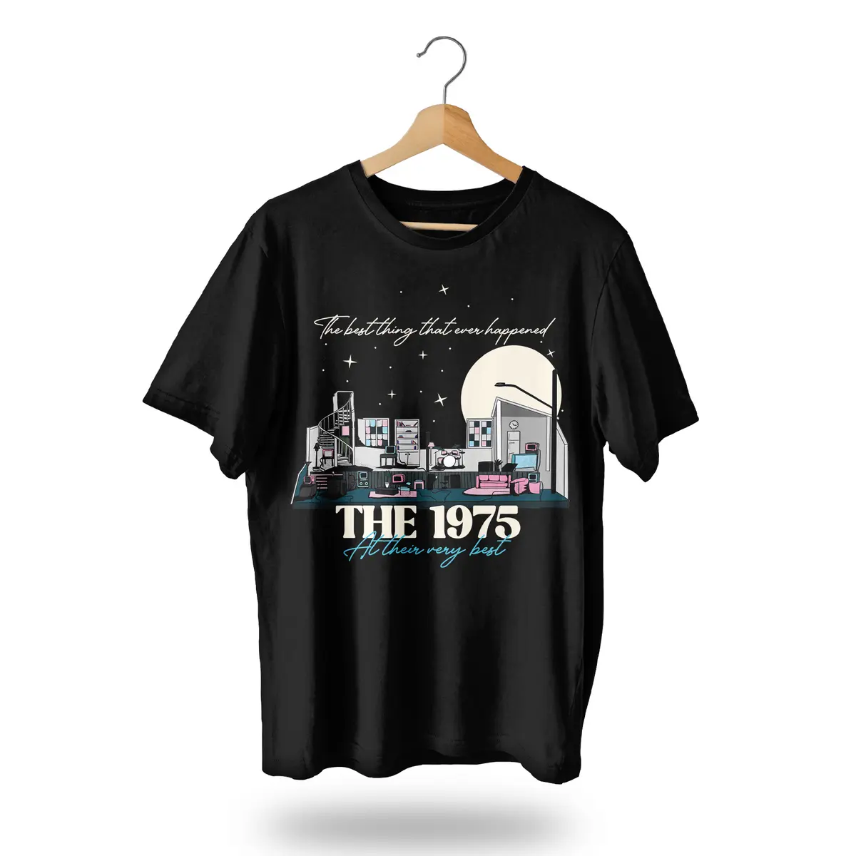 The 1975 Guys At their very best Tshirt, music fan merch Streetwear Crewneck Menswear Fashion Cotton