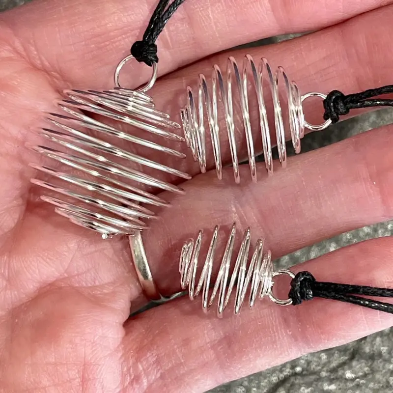 Cage Pendant with Chain 3