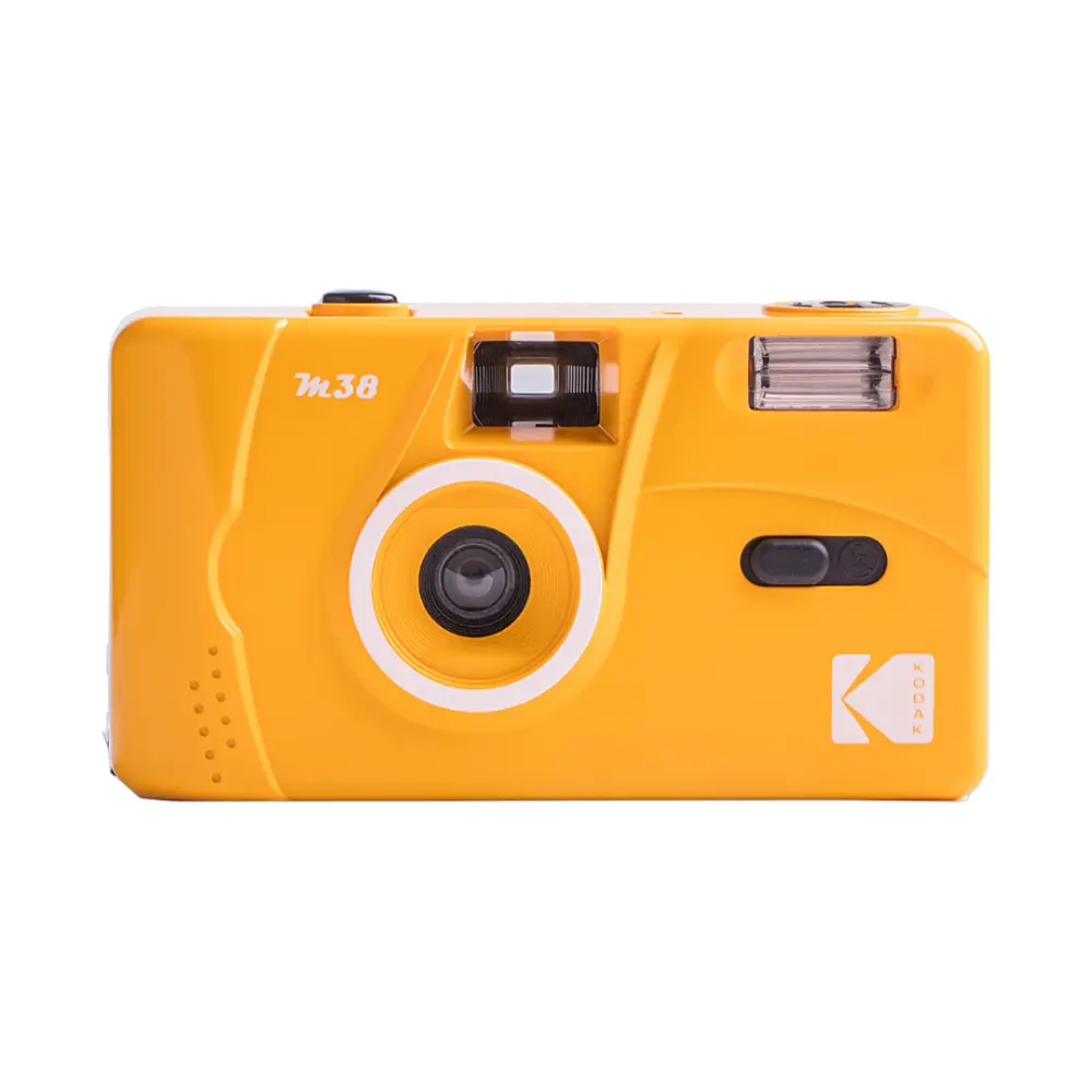 Kodak M38 35mm Reusable Film Camera - Compact and Easy-to-Use Point-and-Shoot with Flash for Capturing Retro-Style Photos - Perfect for Beginners & Film Photography Enthusiasts