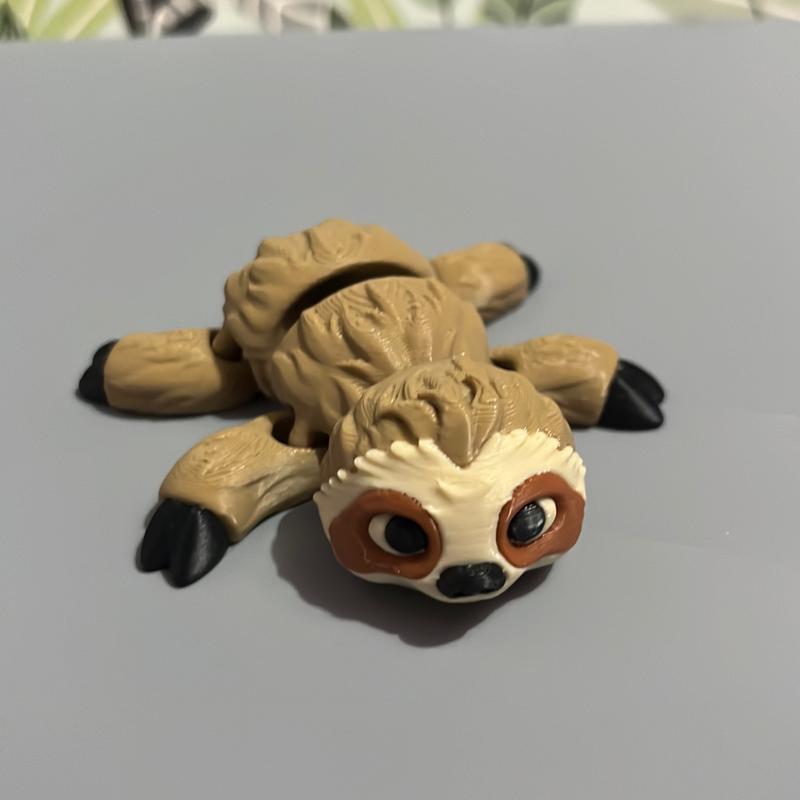 Sloth 3D Printed Fidget Toy/Figure - Stress Relief Toy 1
