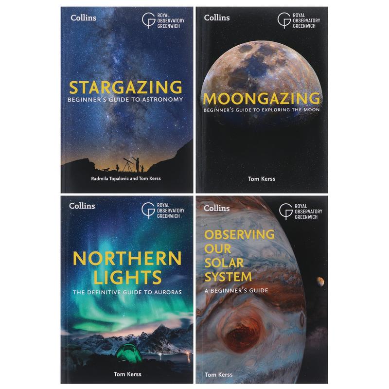 Astronomy: A Beginner's Guides By Tom Kerss 4 Books Collection Box Set - Non Fiction - Paperback 1