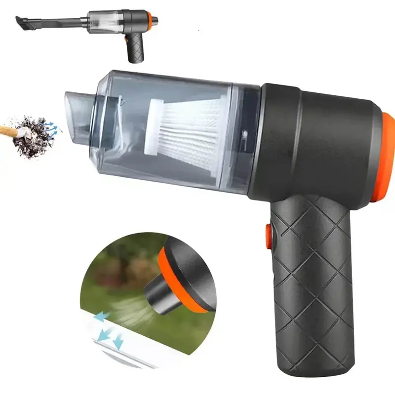 Car-borne wireless vacuum cleaner multi-functional strong blow suction household, small hand-held high-power air cleaner 1