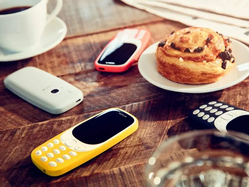 Nokia 3310 16GB Matte Blue Unlocked Feature Phone with Dual Sim, FM Radio, and Long-Lasting Battery - Cellphone, Smartphone Retro Bluetooth Wireless 6