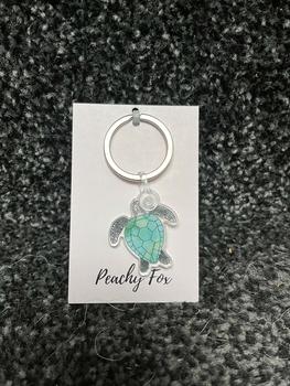 Product Review of Peachy Fox Designs Keyrings from A** 0