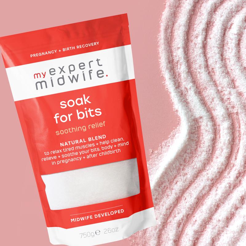 Soak for Bits Bath Salts | Post-Birth Recovery Essential | Premium Epsom Salts for Postpartum Recovery with Essential Oils 5