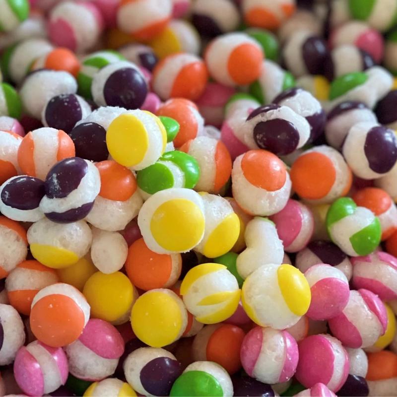 Freeze Dried Candy Halal Sweets Available Snack Crunch Candies Bite Bonbon Rainbow 3