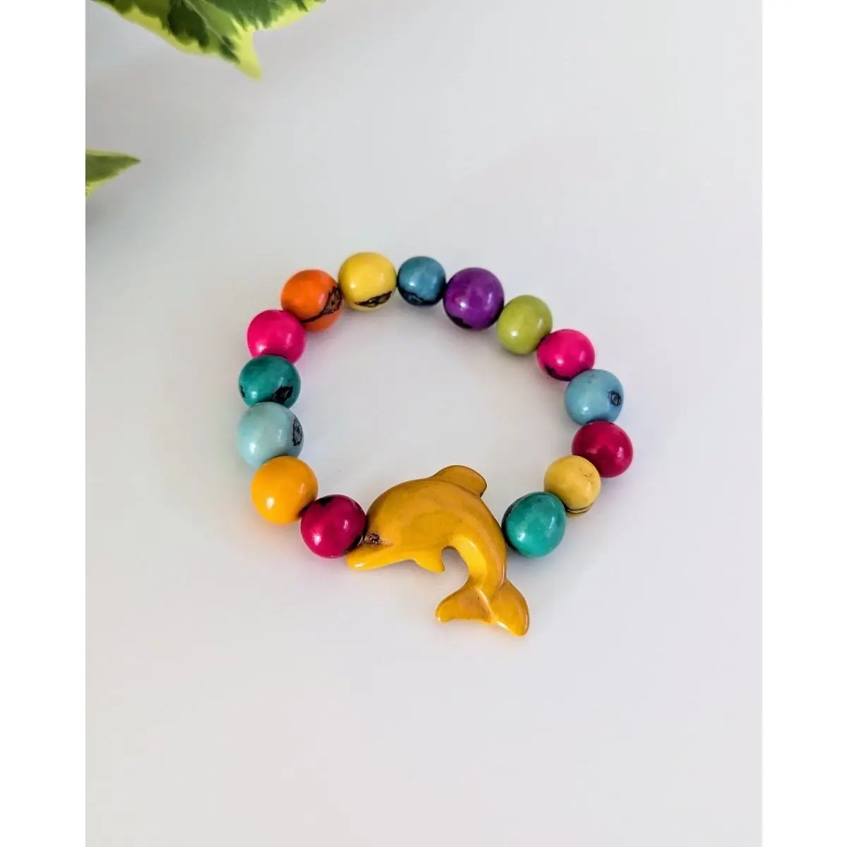 MIRABEL — Handmade Children's Acai Seed and Tagua Bracelet