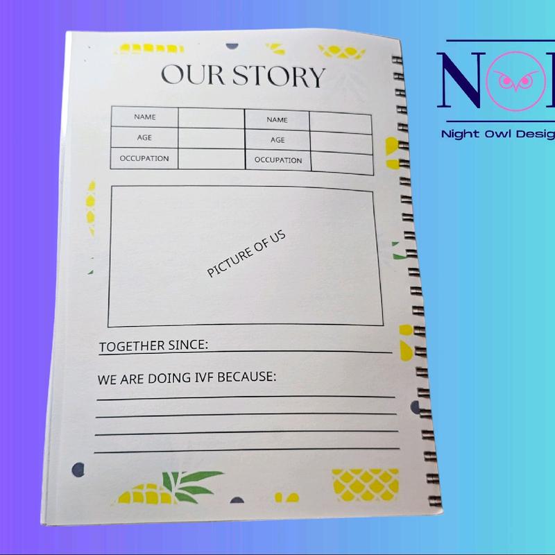 IVF Journal with Expense Tracker, Clinic Details & Techniques for Coping with the Stressful Journey 1