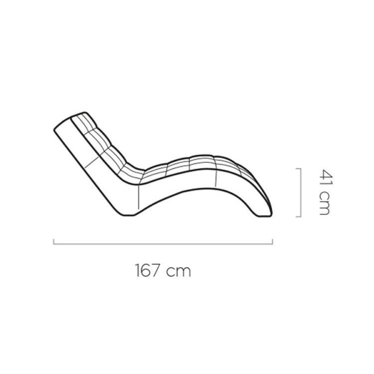 LAGUNA NEW - Chaise Longue Real Leather 7