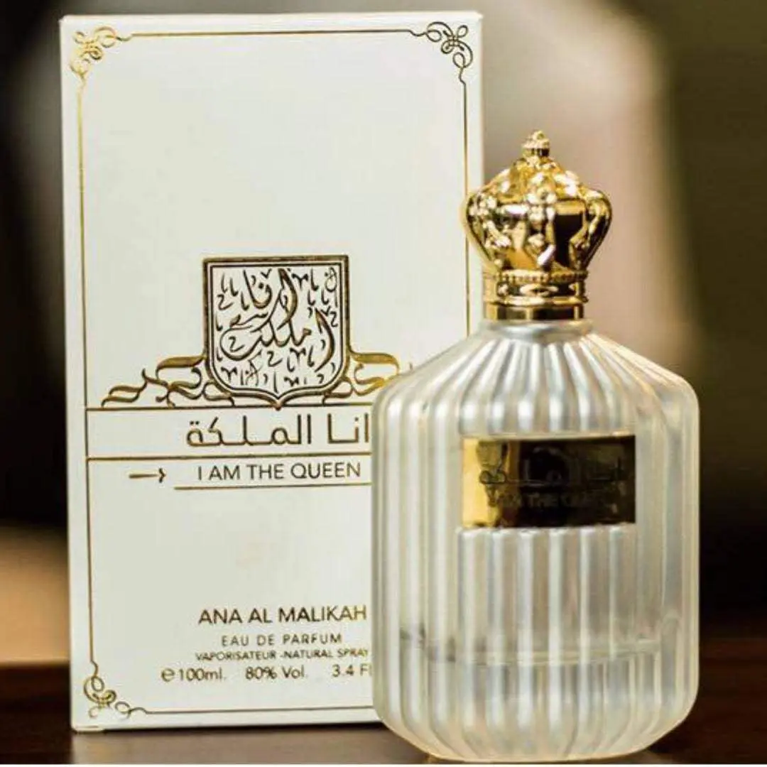 I am the queen ana malikah 100ml long lasting aroma perfume for her by ard al zaafran