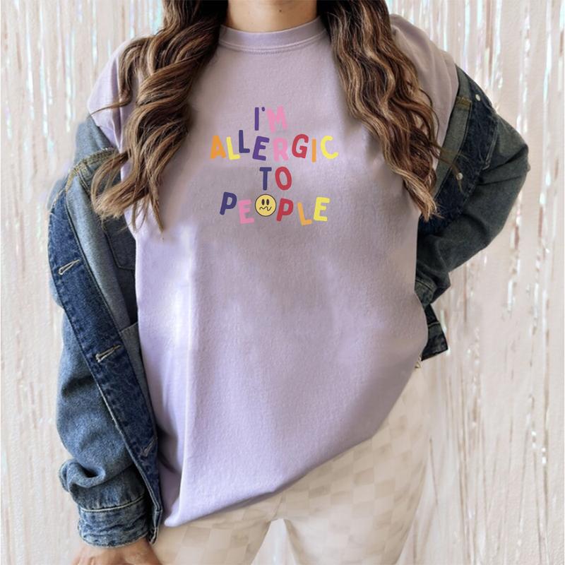 I'm Allergic To People Women's T-shirt 2