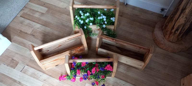 Product Introduction of Handmade Wooden Tool Boxs for Tools, Plant Pots, Decorations and More 27