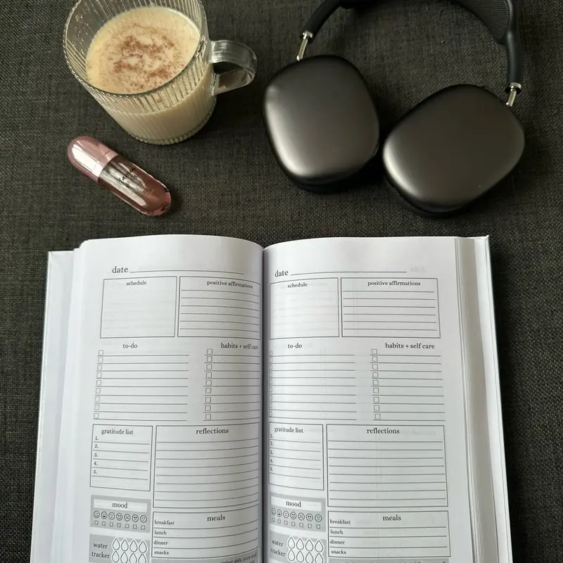 2025 PLANNER & DAILY JOURNAL for Goals, Productivity,  Organisation, Self-Care,  Habits, Manifestation & Wellness 6