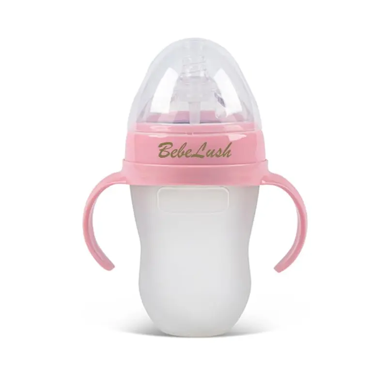BebeLush Baby Bottle,Advanced Anti-Colic Baby Bottle Slow Flow,Breast-Like Teat,Baby Feeding Essentials,Newborn and up,BACSHIELD Antibacterial Technology,100% BPA & BPS Free,Gravity Ball (Pink)