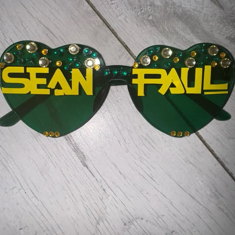 Sean Paul custom concert sunglasses 0
