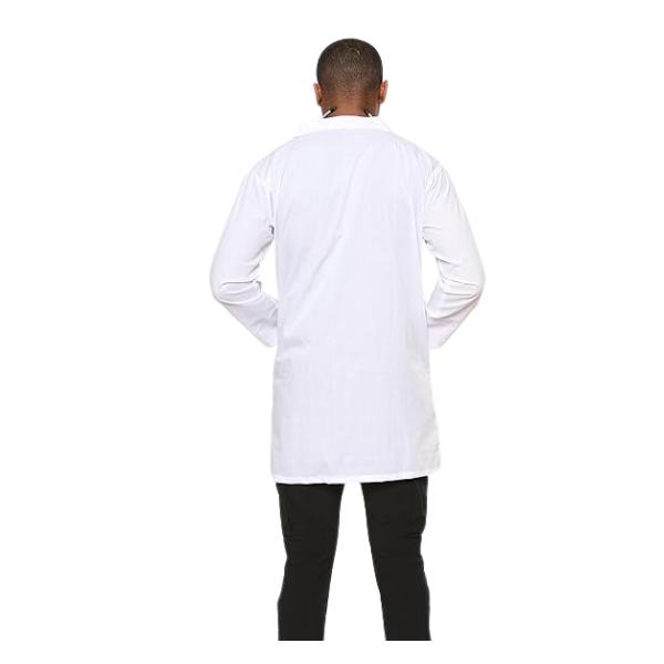 FNA Fashions Adults White Lab Doctor Coat with Stethoscope Mens Fancy Dress Party Accessory (Medium, Adults Dr Coat W/Stethoscope) Classic Costume 5