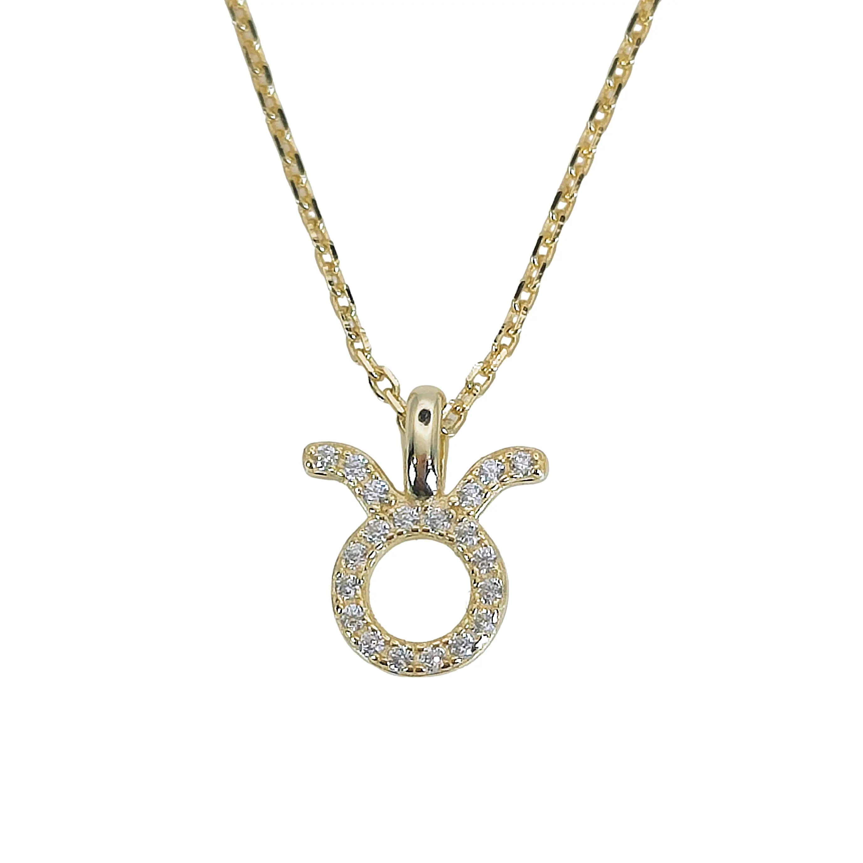 Zodiac Star Sign Celestial Necklace - TAURUS