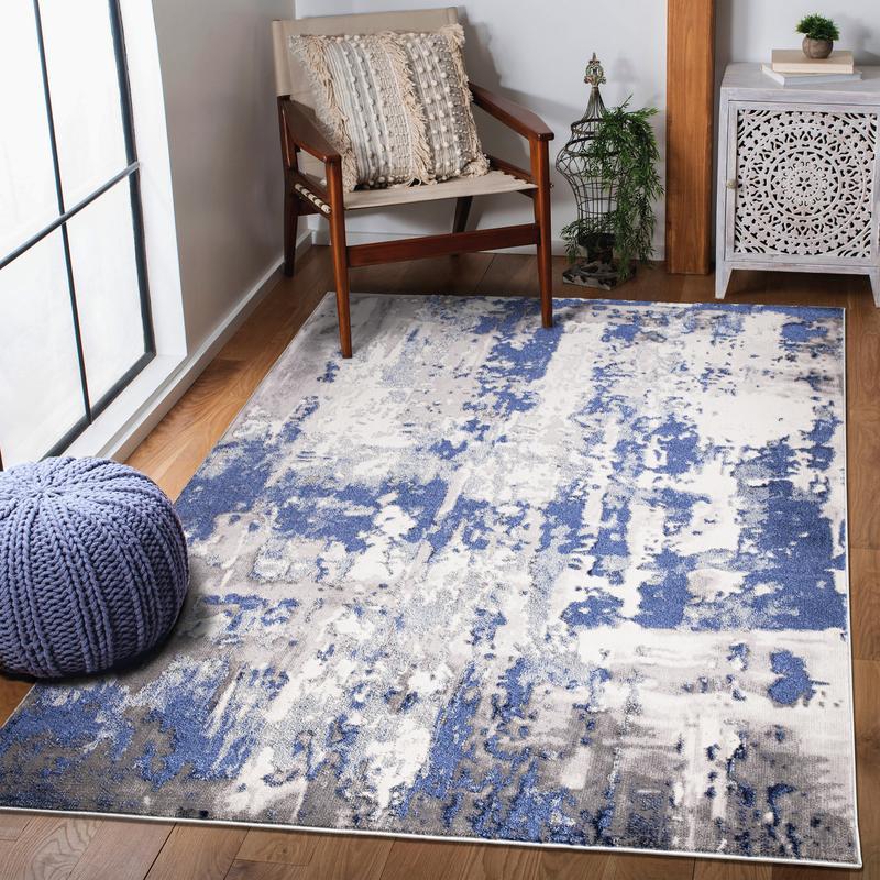 Luxury Large Area Rug Living Room Bedroom Living Room Carpet Hallway Runner Mat hallway rug navy washable mats & rugs 4