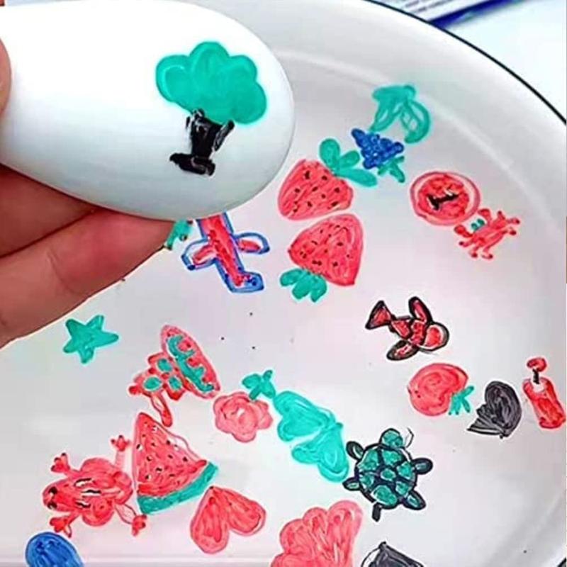Magical Water Painting Pen Magic Doodle Drawing Pens Multicolor Child Gift DIY UK 4