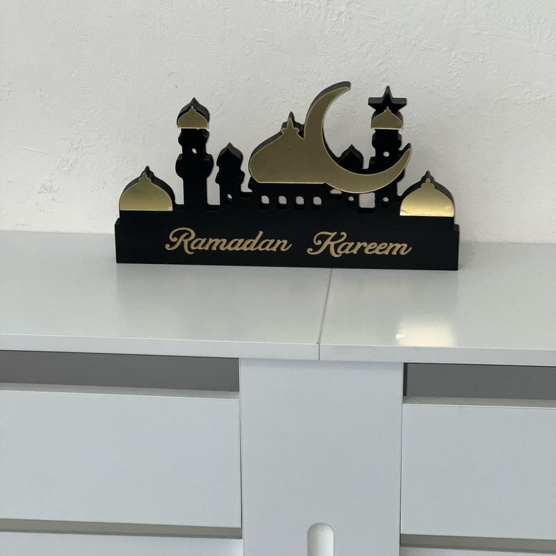 Ramadan decoration for table or shelf home decor , Ramadan kareem table decor 5