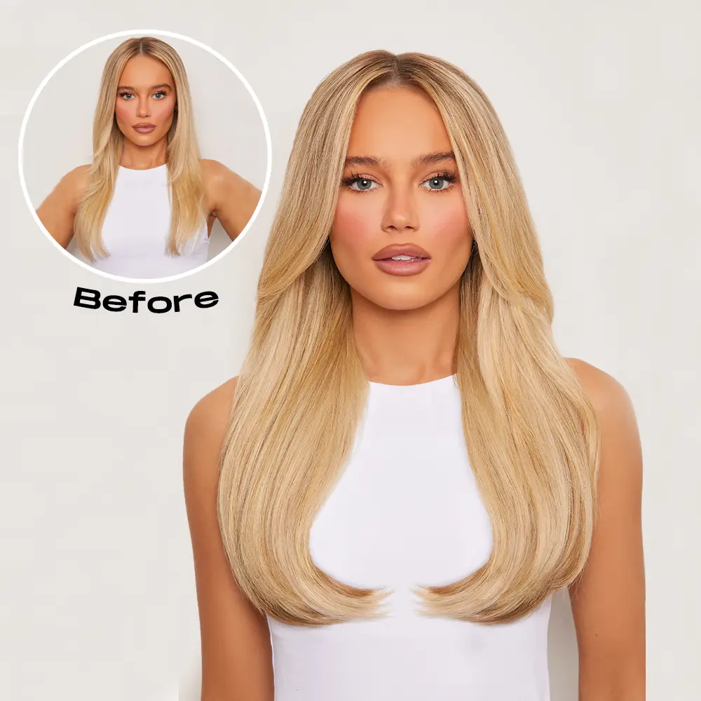 Backstage Clip In 16" Straight