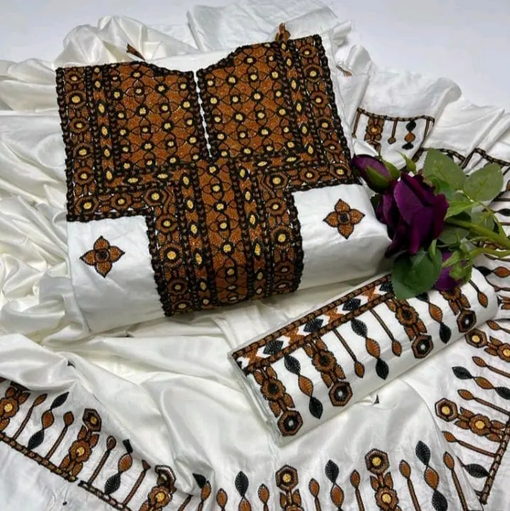 unstitched lilen  fabric