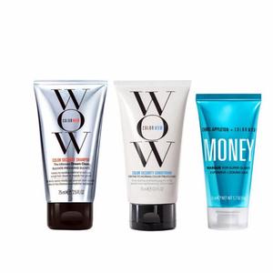 Color wow security Travel shampoo + conditioner + money mask bundle normal paraben free