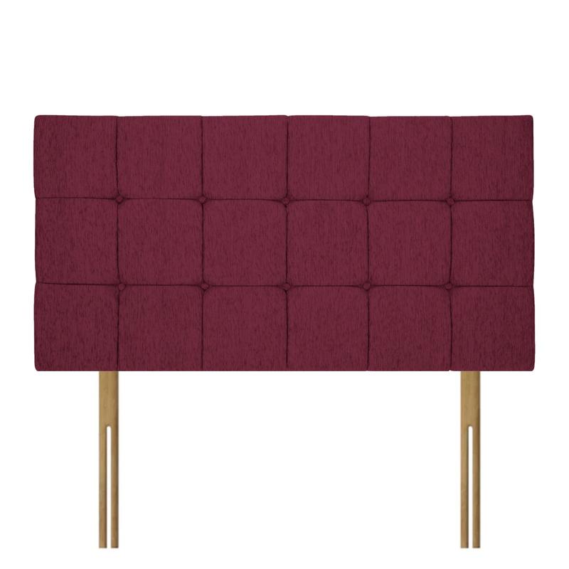 Chenille Fabric Cubic Divan Headboard Bed Head Upholstery Fabrics Headboard Headboards Upholstered Beds 20" Small Double King Super king size. 4