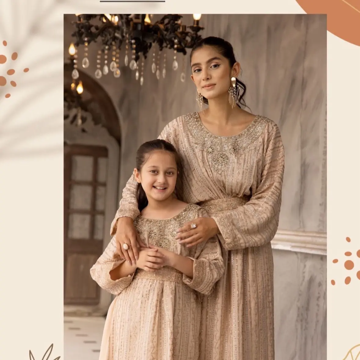 Jeem 2,0 modest children wedding collection by Simrans  Luxury kaftans sequence hand work . Wedding / party wear collection