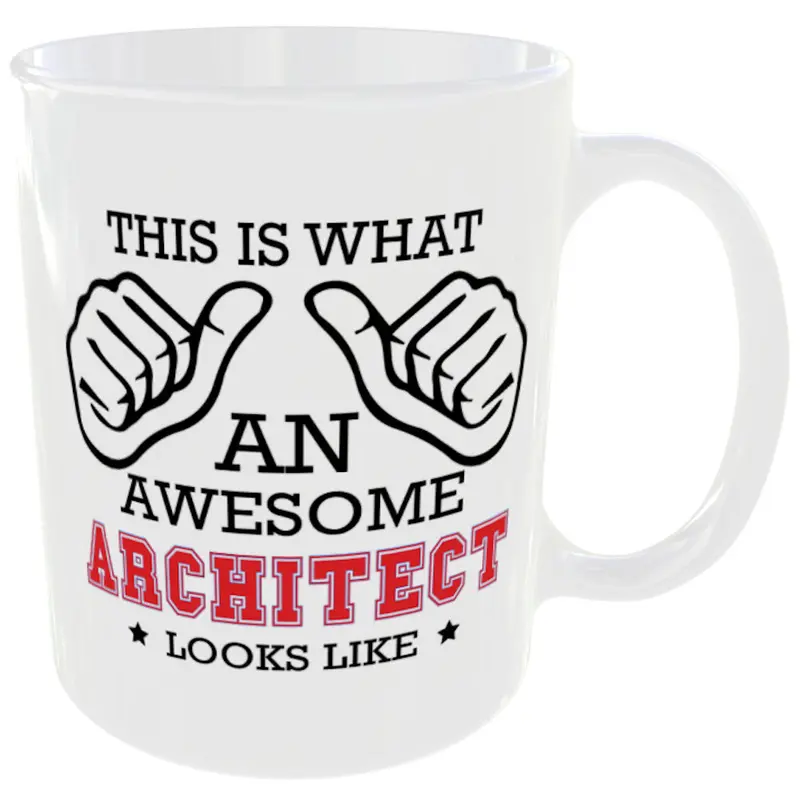 This is what an awesome Architect looks like - gift mug 2