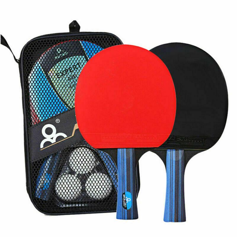 Product Introduction of New speed and spin PPong Table Tennis Set / rackets with 2 Bats,3 Balls & Bag 26
