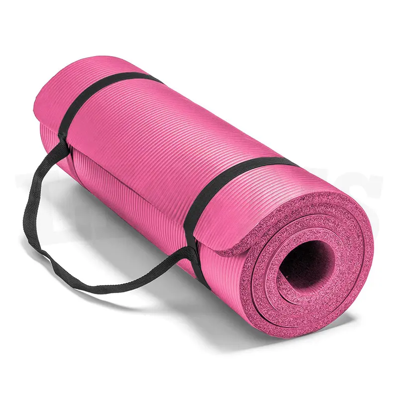 Lions Yoga Mat Gymnastic Home Fitness Gym Exercise Outdoor Physio Balance NBR Thick Foam Pilates 10mm Large - 183cm x 61cm 2