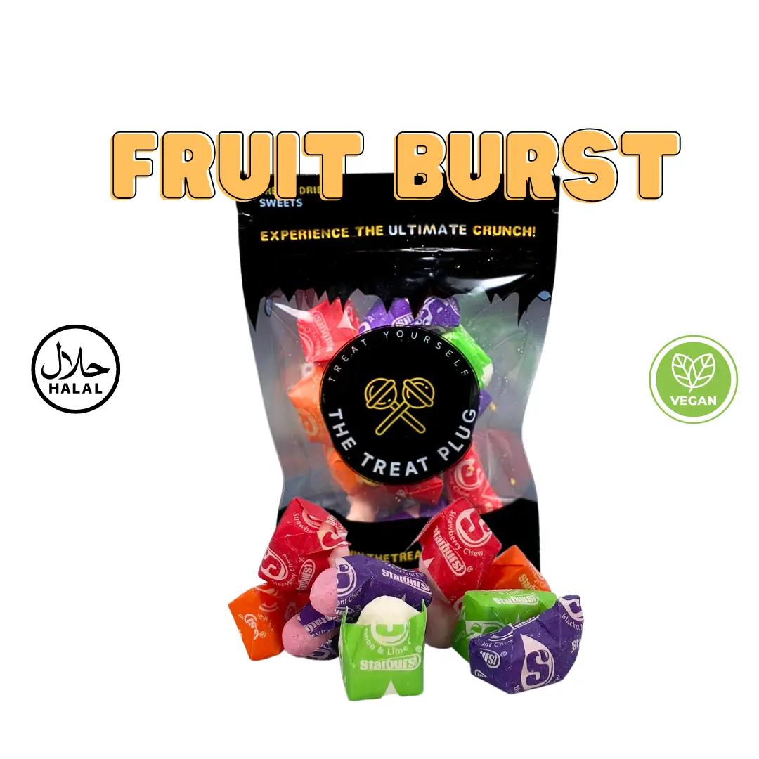 Freeze Dried Fruit Burst - Burst of Flavor Snack - Crunchy Sweets by TheFreezeDriedPlug UK