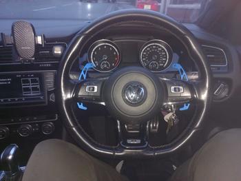 Product Review of Car Steering Wheel Paddle Extension, Car Auto Steering Wheel Paddle Extend Shifter, Shift Gear Paddle Extension for VW GOLF 7 GTI R GTD GTE MK7 2014-2019 from D**e J**n 0
