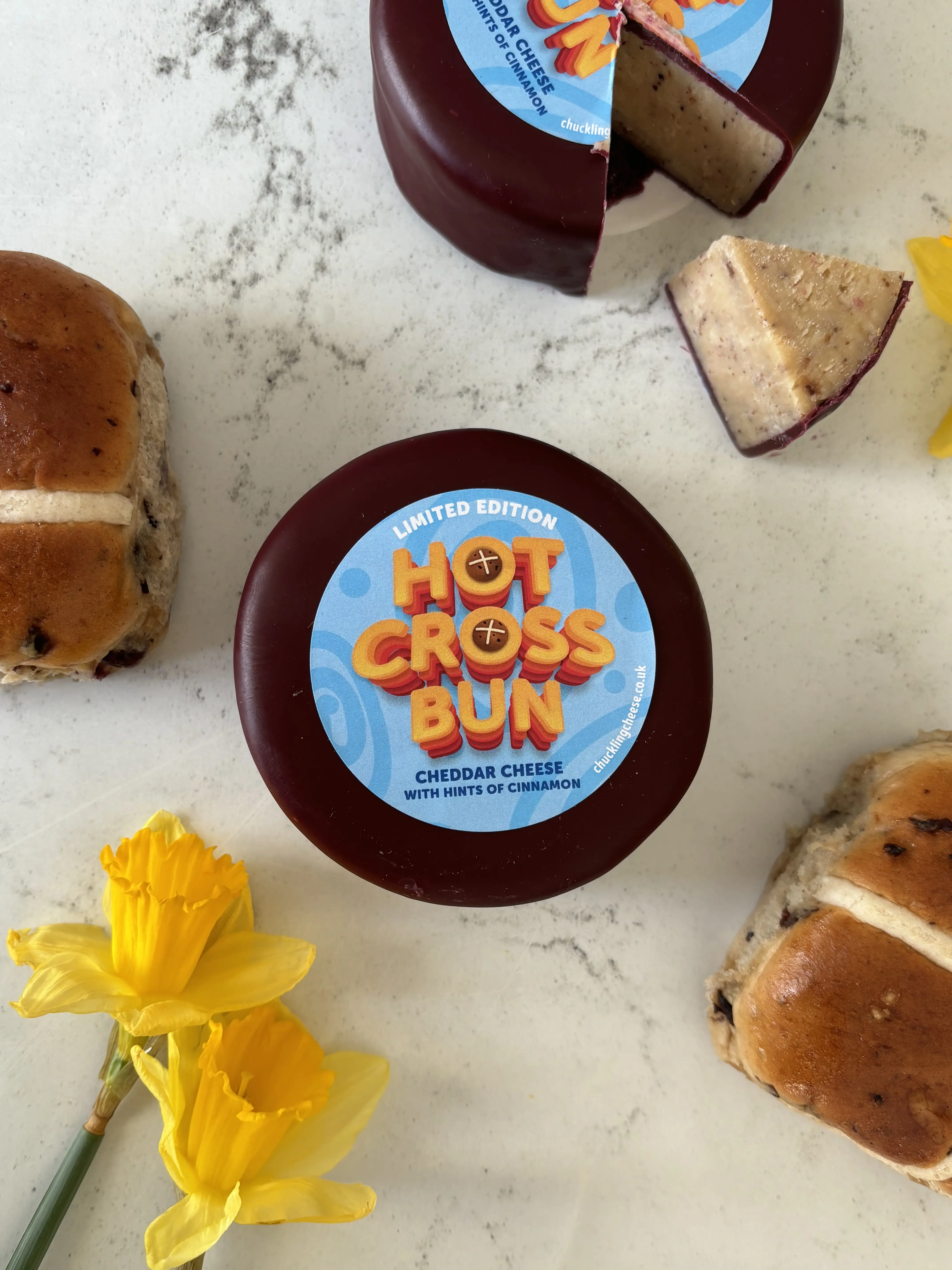 Limited Edition! Hot Cross Bun Cheddar Cheese