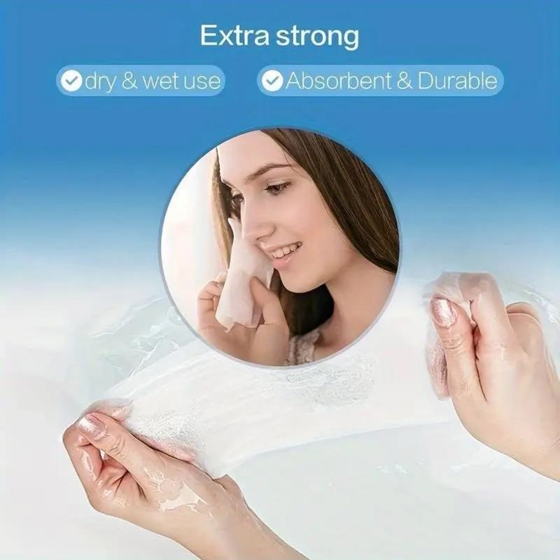 Disposable face towel thickened removable cotton soft towel baby face towel 4