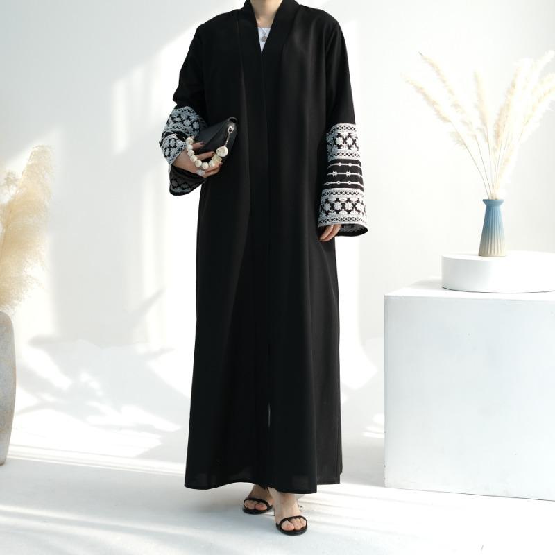 Hot Sale 2024 Embroidered Elegant Cardigan Robe LR701 3
