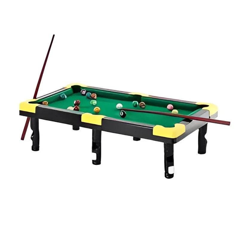 Mini Billiards & Pool Table Set for Game Night with Compact Size, Authentic Design and All Accessories Included - Great for Kids and Family 2