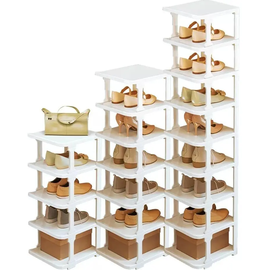4/7/8Tier Shoe Storage Rack Standing Cabinet Footwear Organizer Narrow Shelf  Organiser Racks