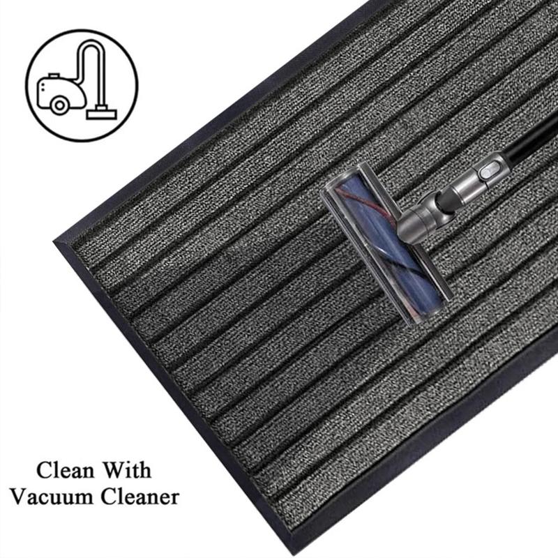 Washable Door Mats Indoor & Outdoor - Non-Slippery Heavy Duty - Stylish & Large Rubber - Perfect Dust Grabbing Doormats ,Hallway Runner , Runner For Dog 3